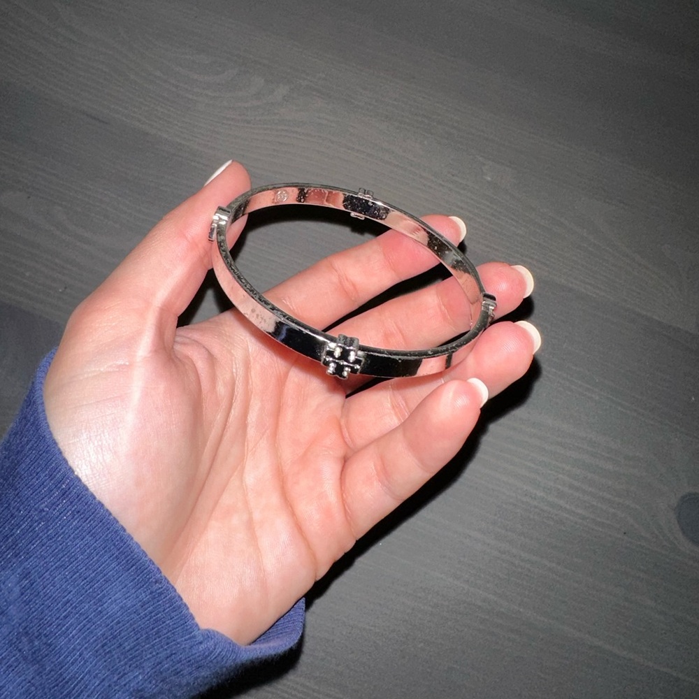 Tory Burch Logo Banded Bracelet